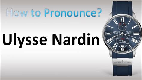 how to you pronounce panerai|how to pronounce ulysse nardin.